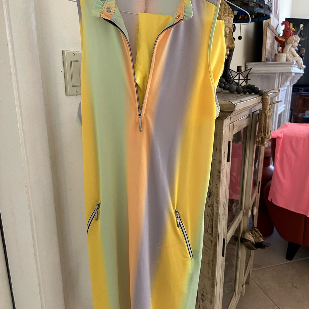 Colorful Sleeveless Dress